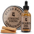 Viking Valor Beard Grooming Kit - Natural Oil & Balm Set